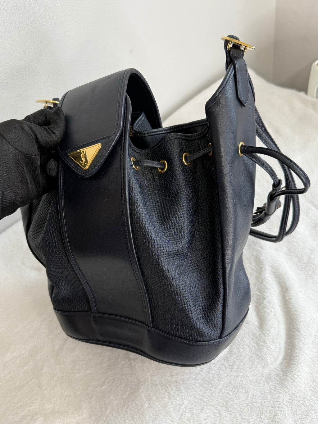 YSL Cassandre Bucket Bag