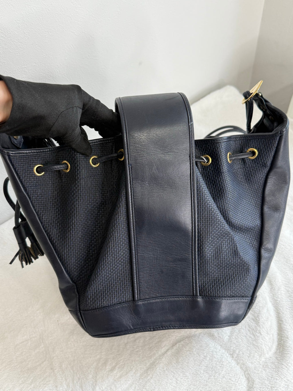 YSL Cassandre Bucket Bag