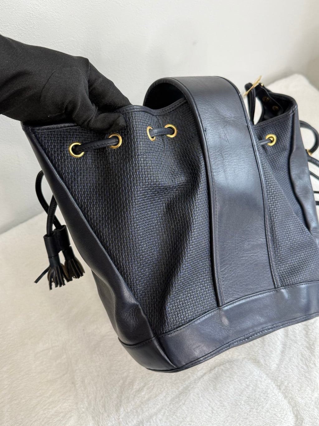 YSL Cassandre Bucket Bag