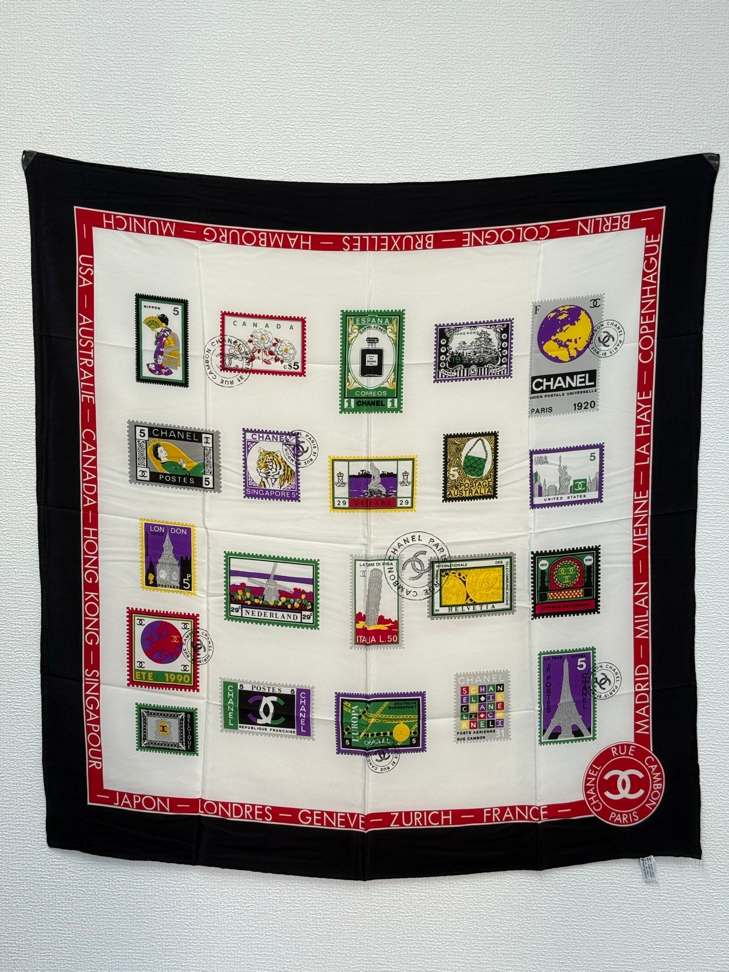 CHANEL Scarf Stamps