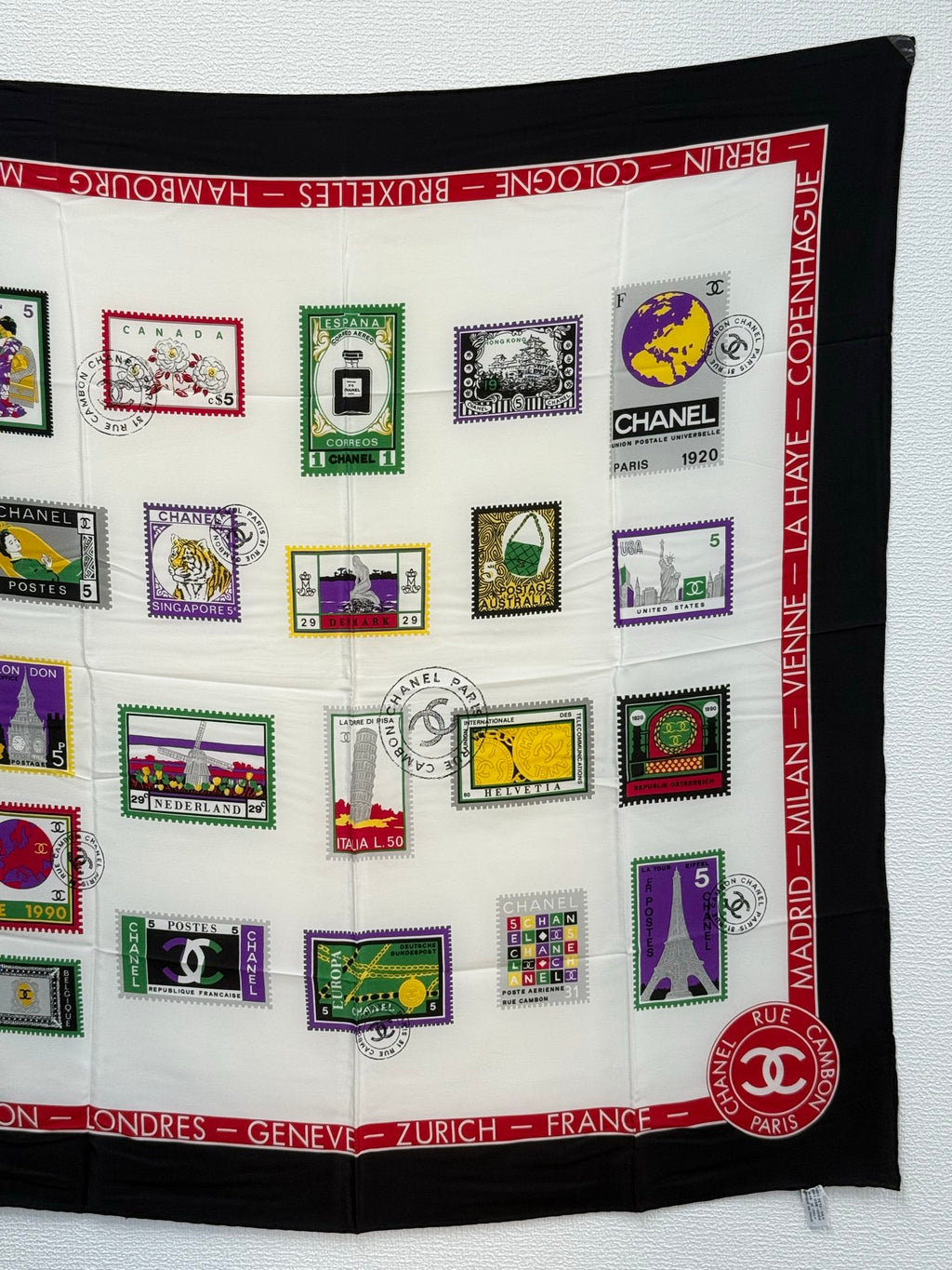 CHANEL Scarf Stamps