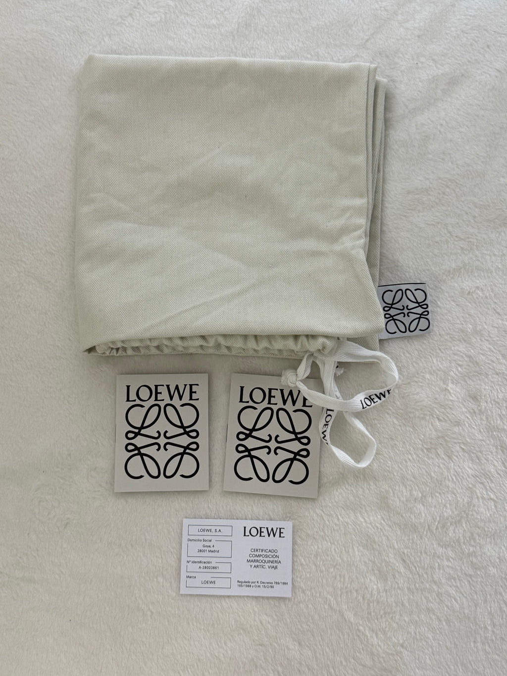 LOEWE Pony-hair leopard print clutch
