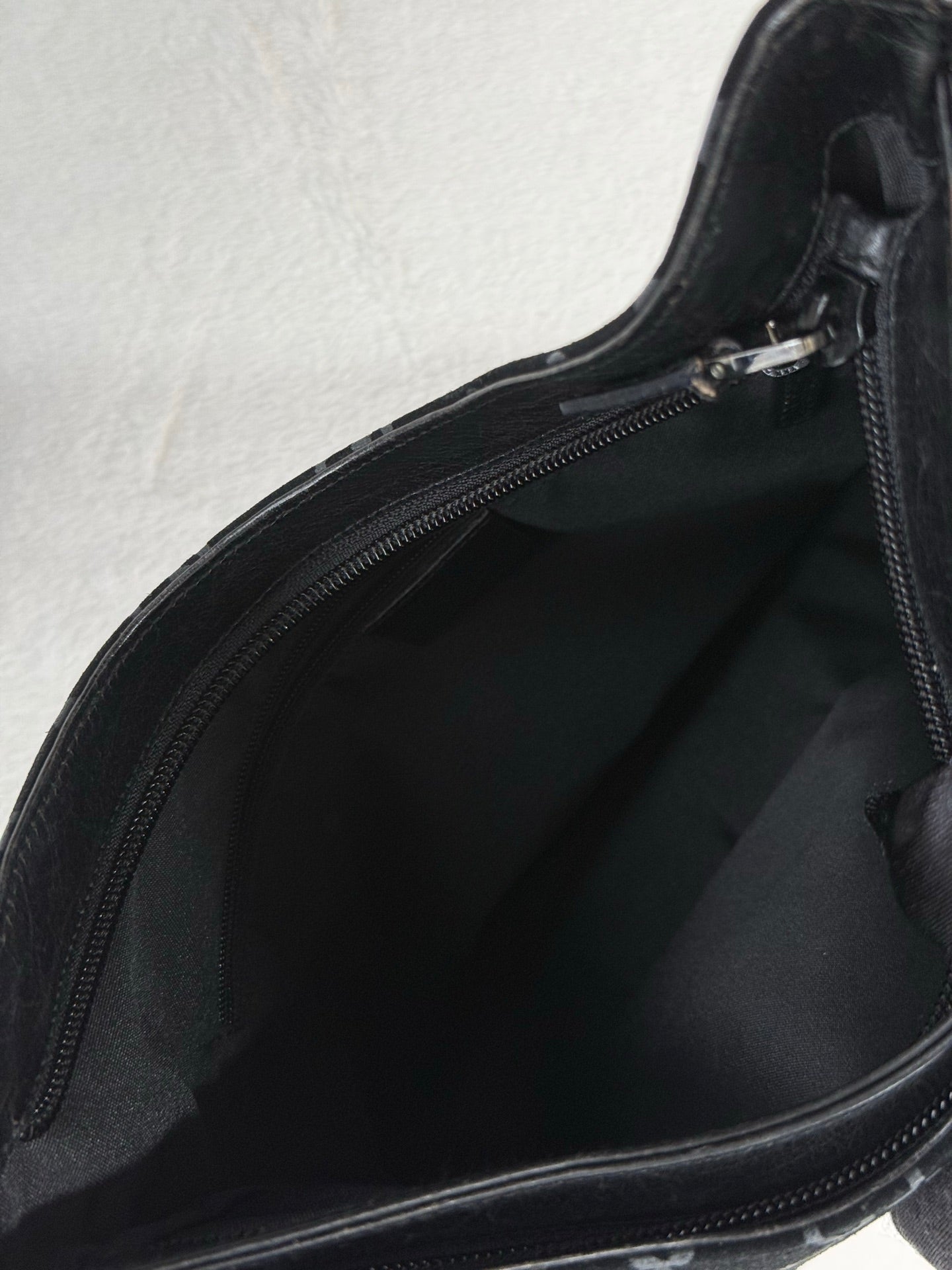 GUCCI Suede Shoulder Hobo Bag