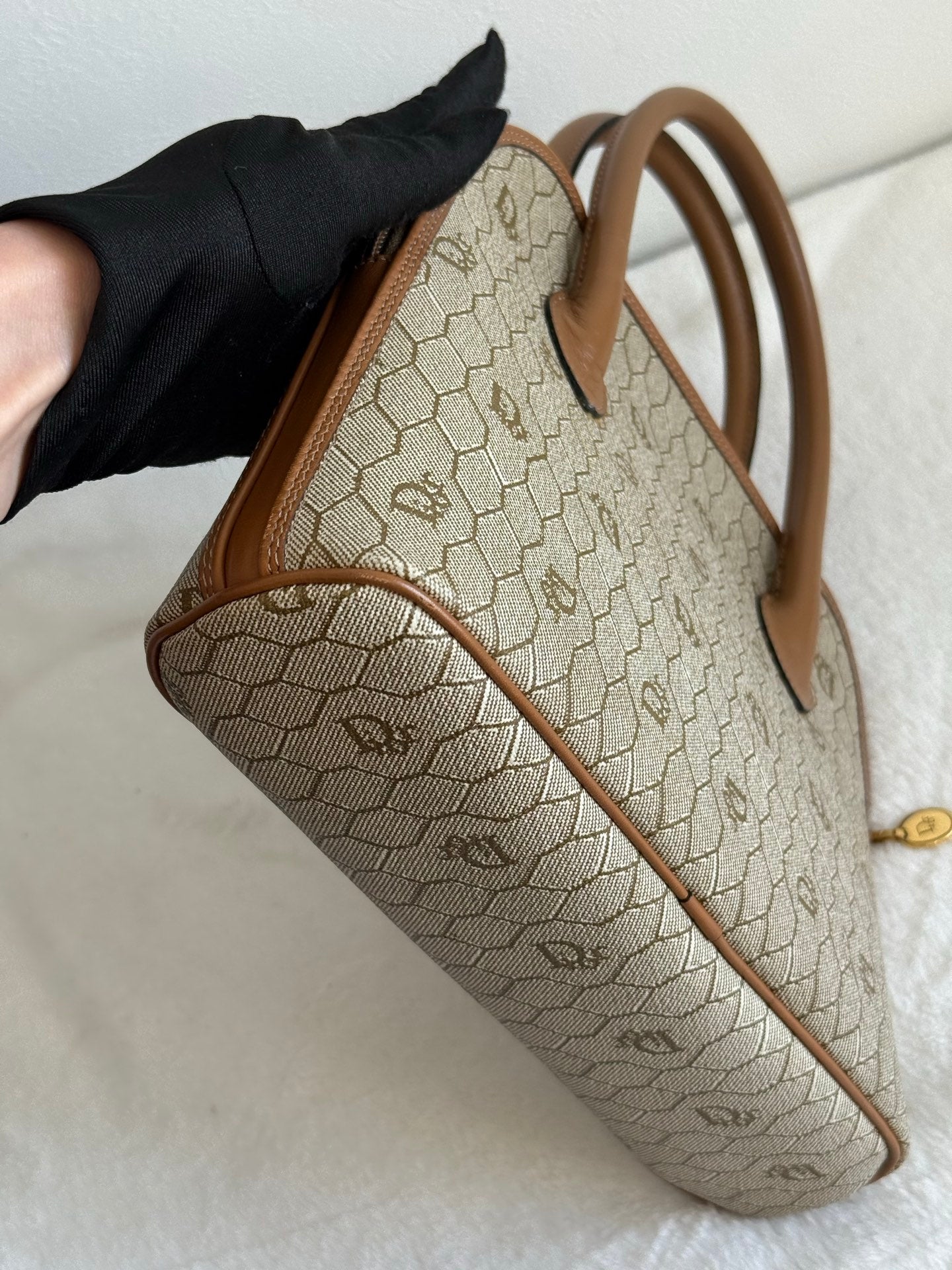 DIOR D'Oblique Pre-loved Handbag