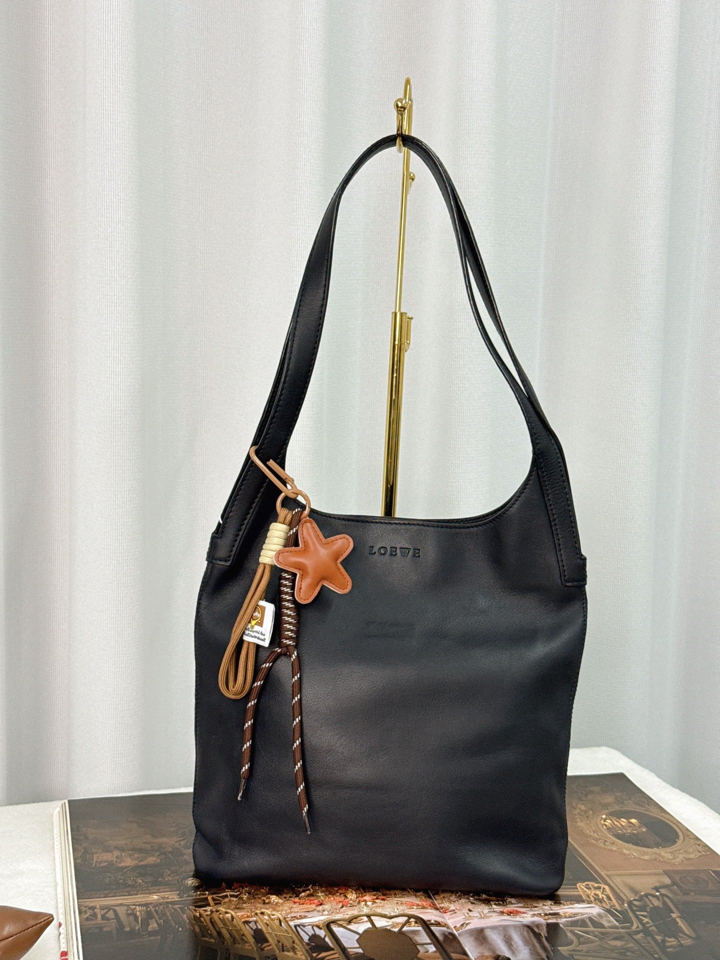 LOEWE Genuine Hobo Handbag