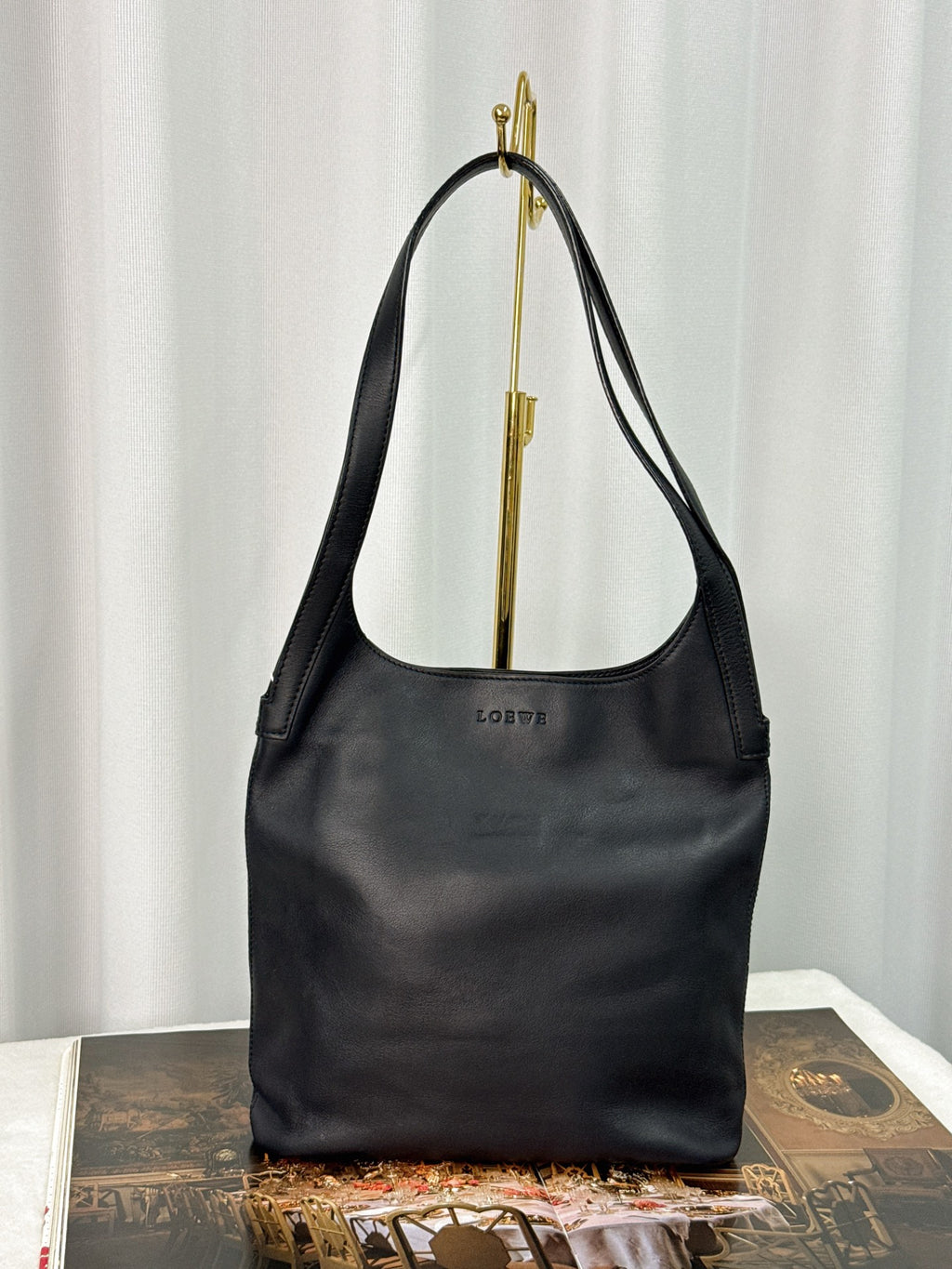 LOEWE Genuine Hobo Handbag