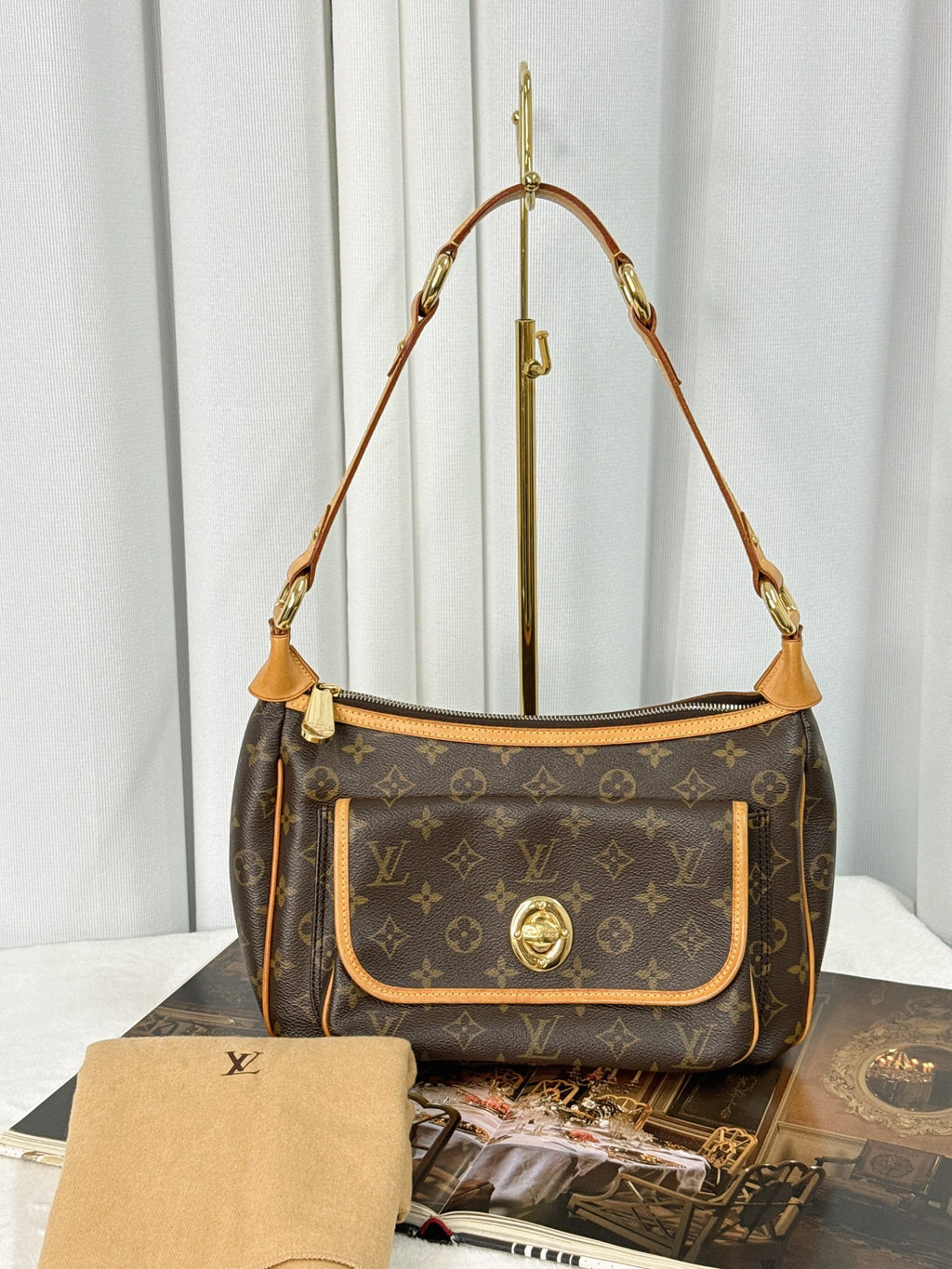 LOUIS VUITTON Monogram Tikal GM Handbag