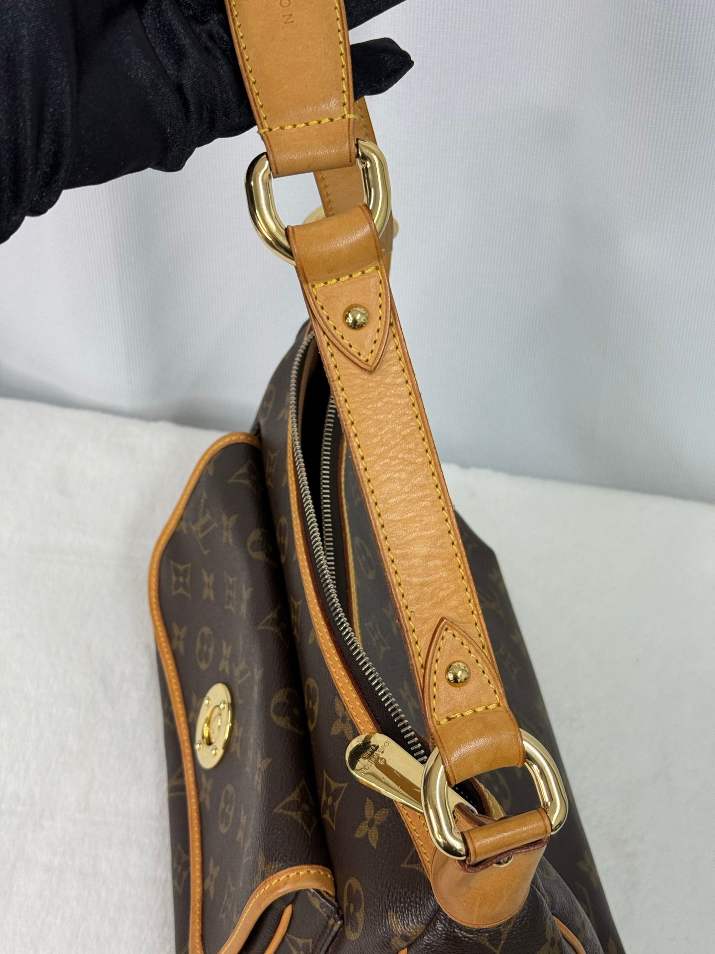 LOUIS VUITTON Monogram Tikal GM Handbag