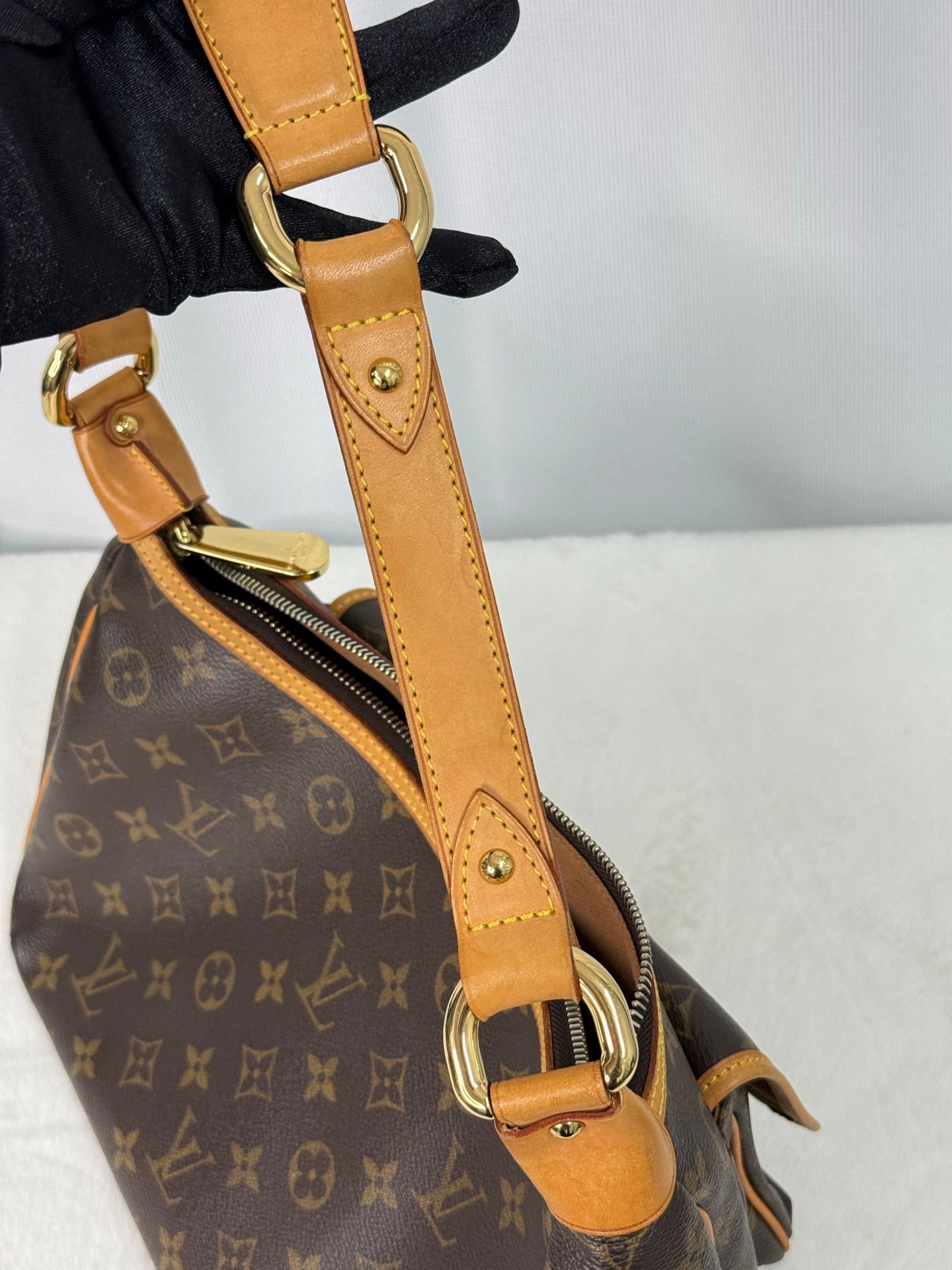 LOUIS VUITTON Monogram Tikal GM Handbag