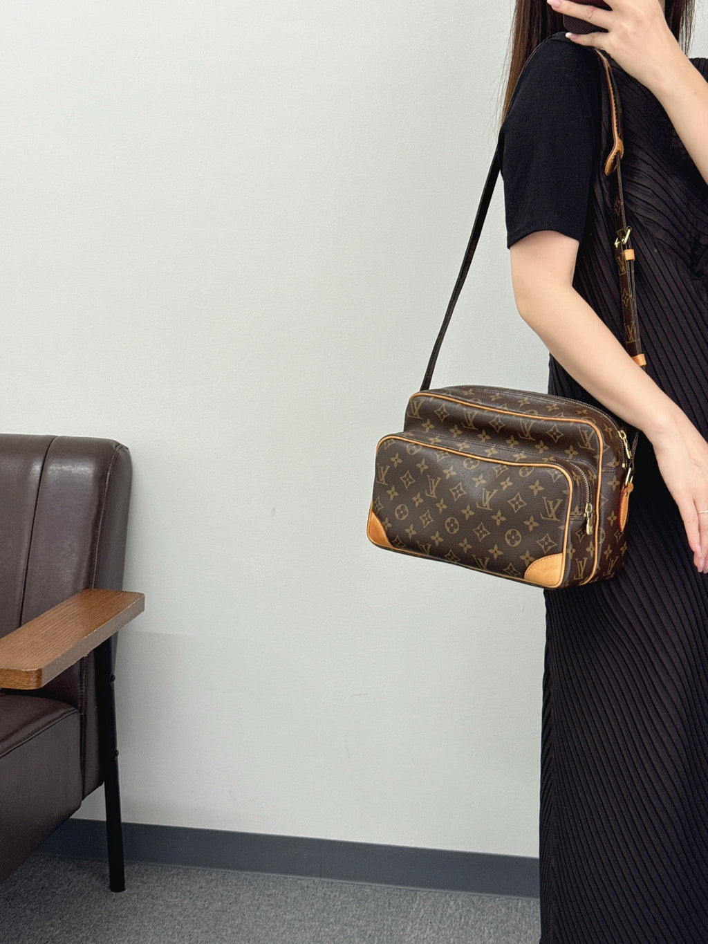 LOUIS VUITTON Monogram Nile Shoulder bag