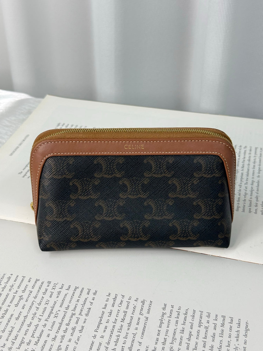 CELINE Macadam Make-up Purse