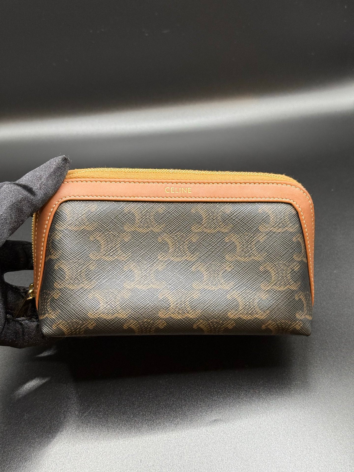 CELINE Macadam Make-up Purse