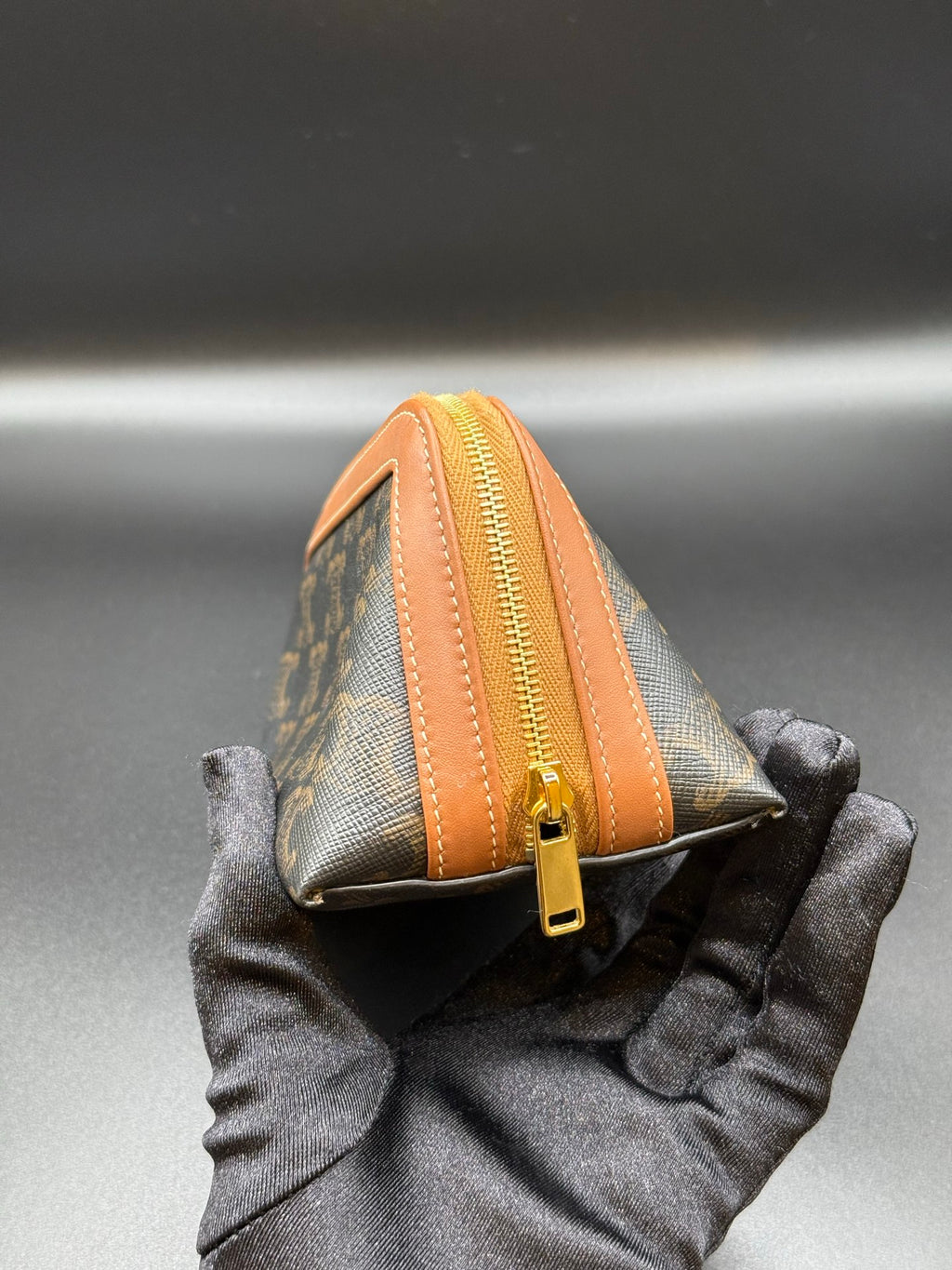 CELINE Macadam Make-up Purse
