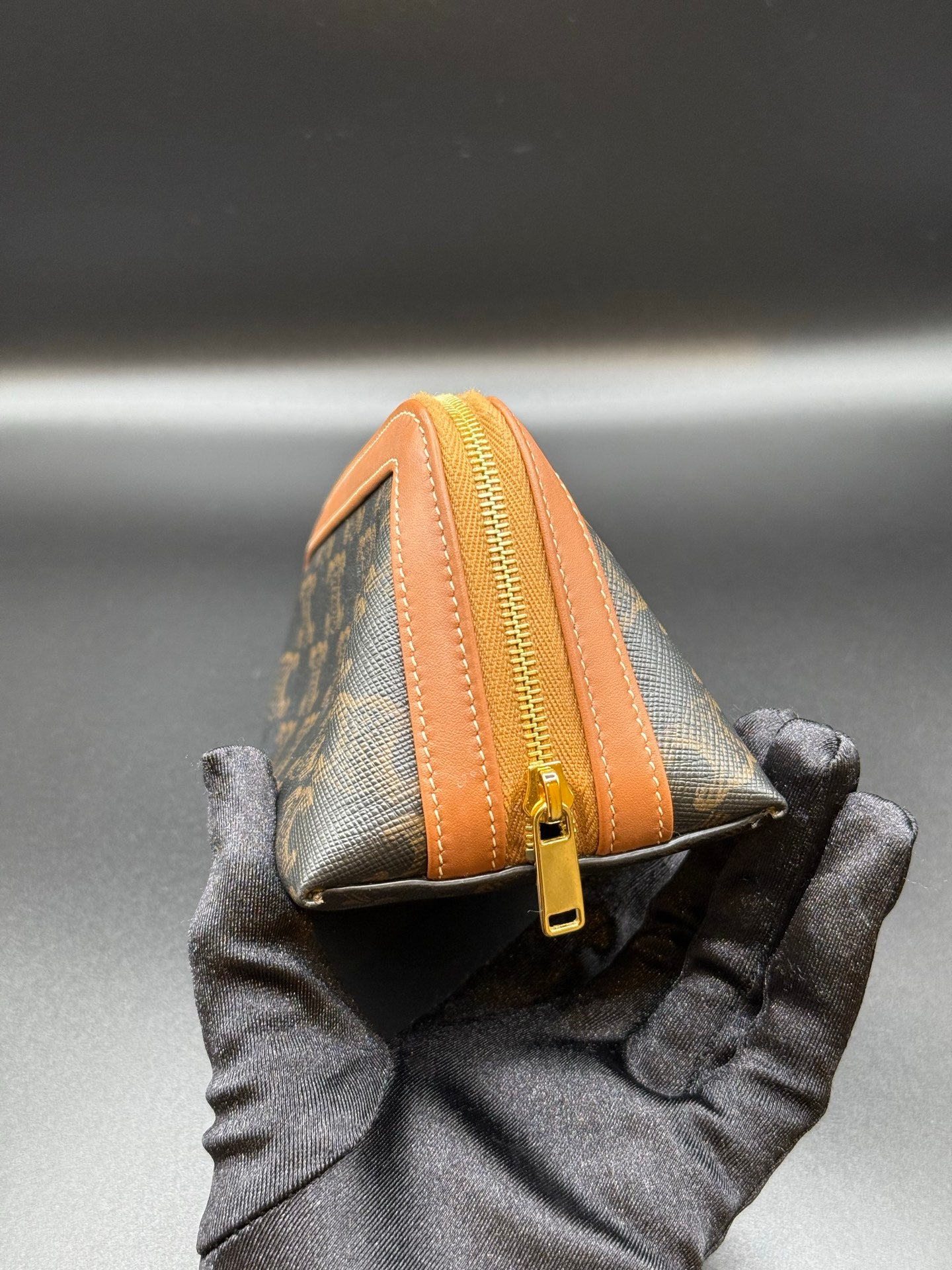 CELINE Macadam Make-up Purse