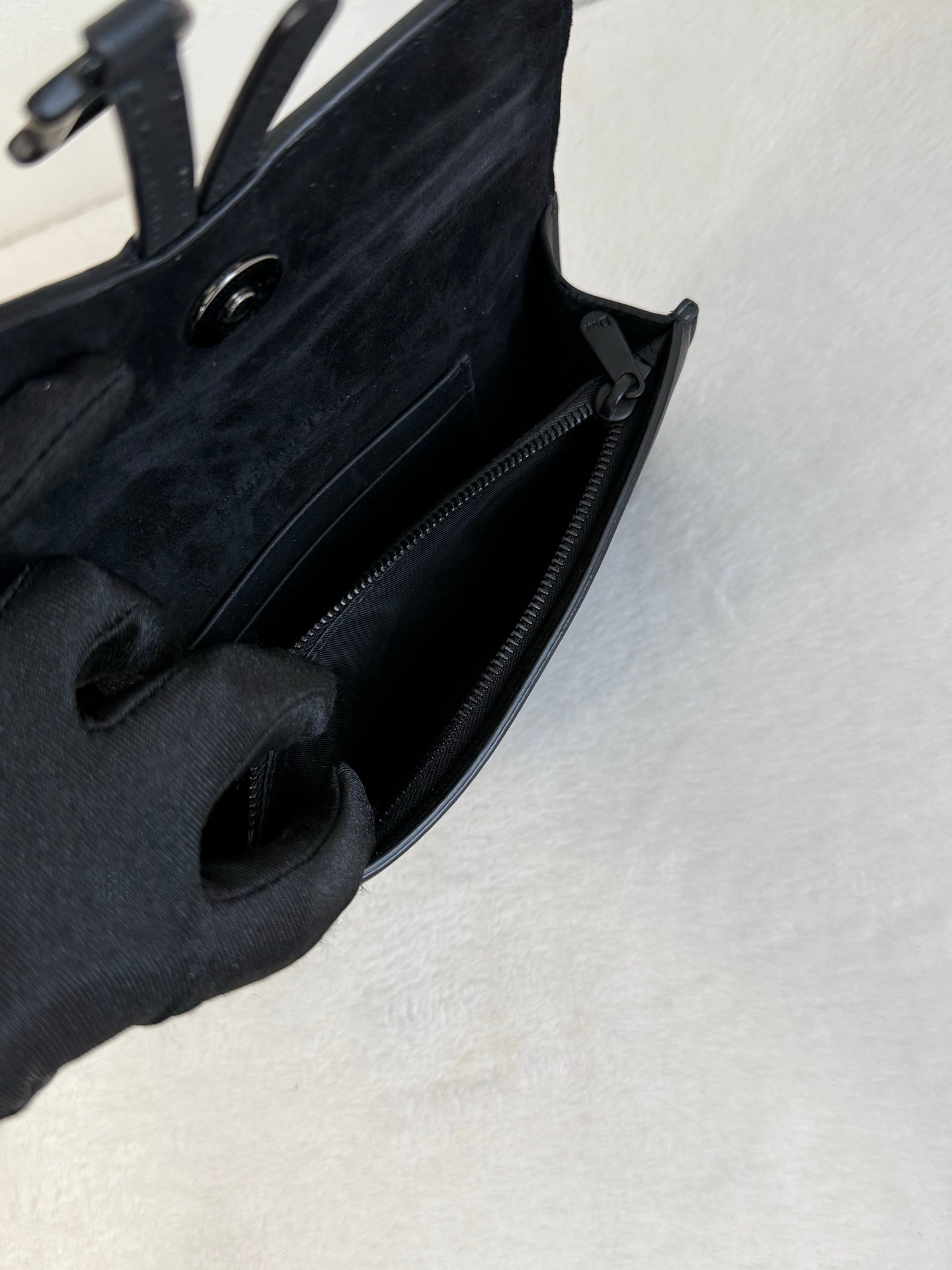 CHRISTIAN DIOR Saddle 2-WAY Purse