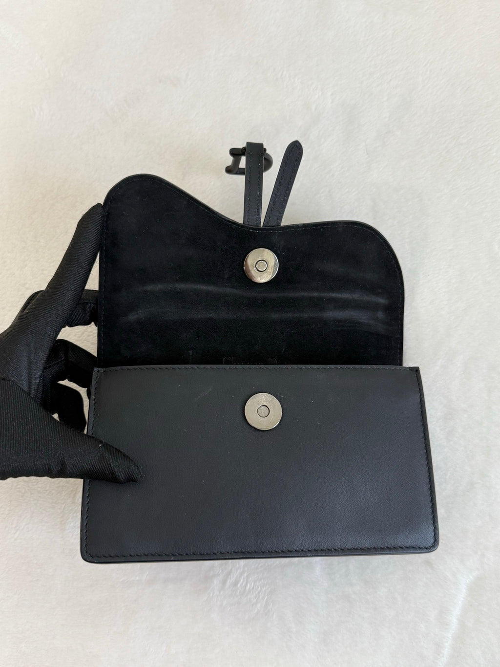 CHRISTIAN DIOR Saddle 2-WAY Purse