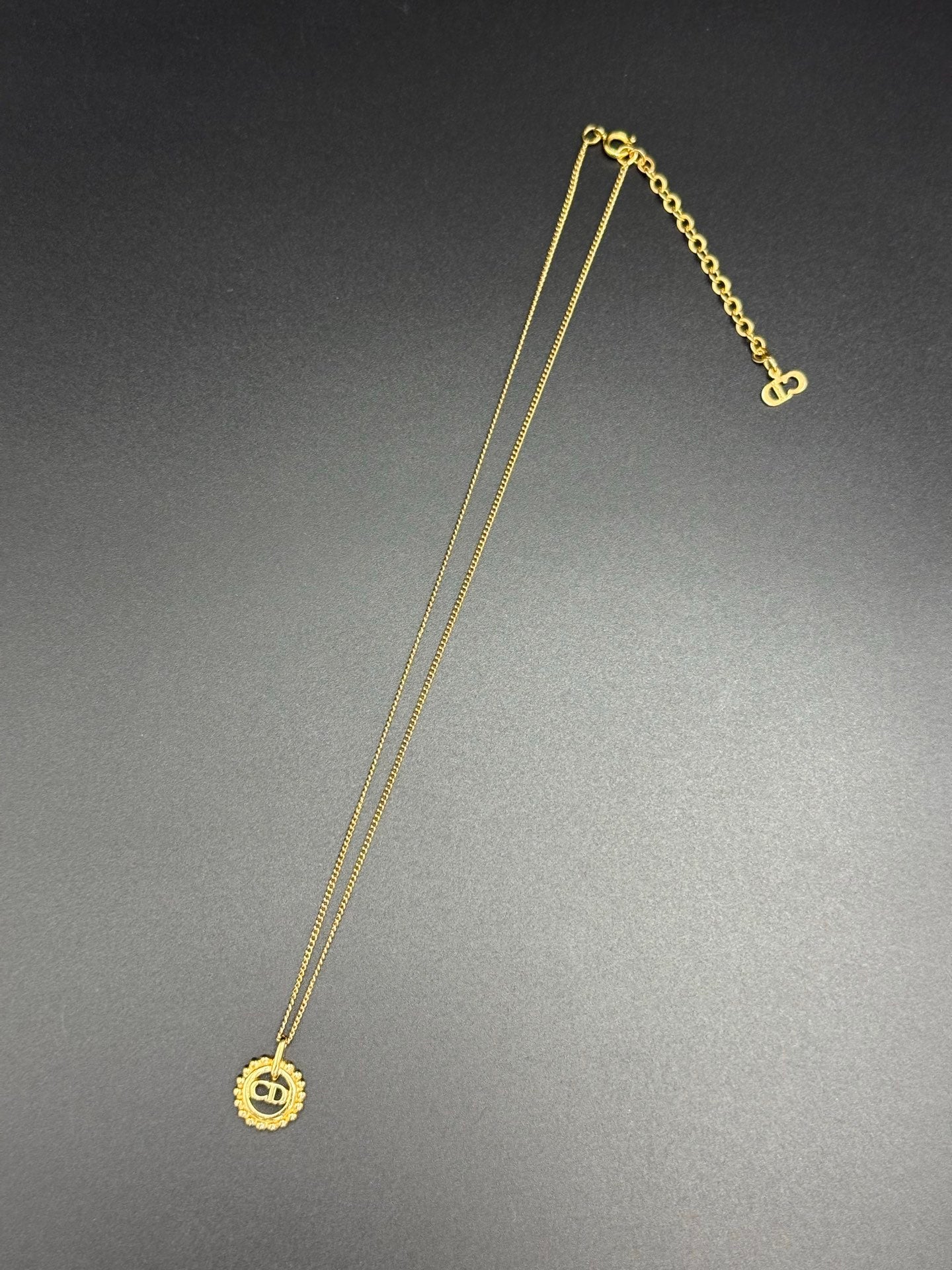 CHRISTIAN DIOR Rhinestones Necklace