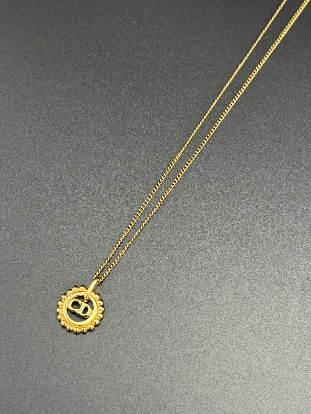 CHRISTIAN DIOR Rhinestones Necklace