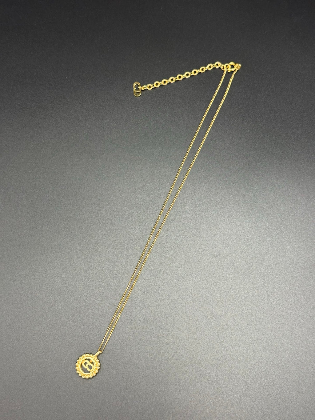 CHRISTIAN DIOR Rhinestones Necklace
