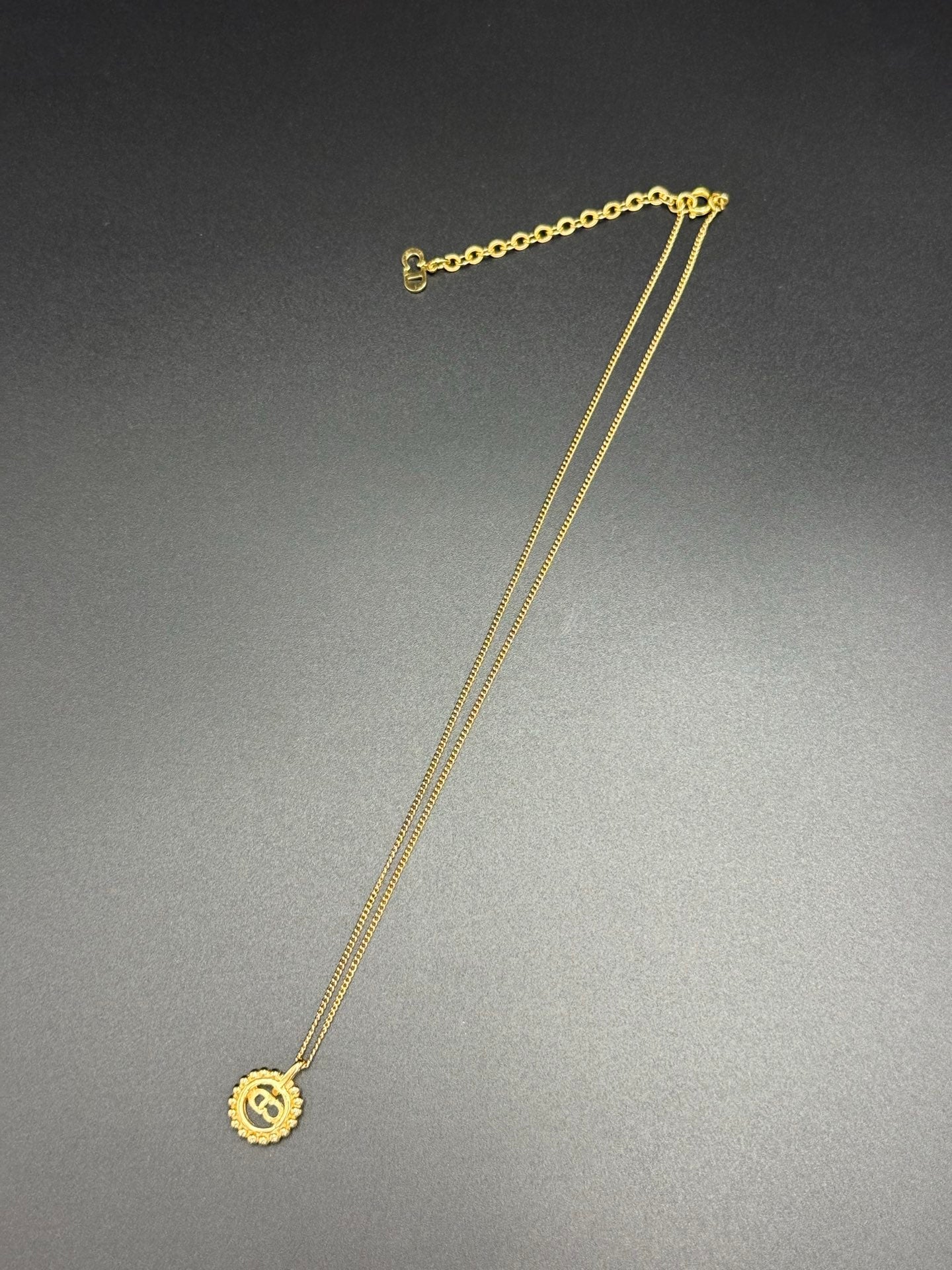 CHRISTIAN DIOR Rhinestones Necklace