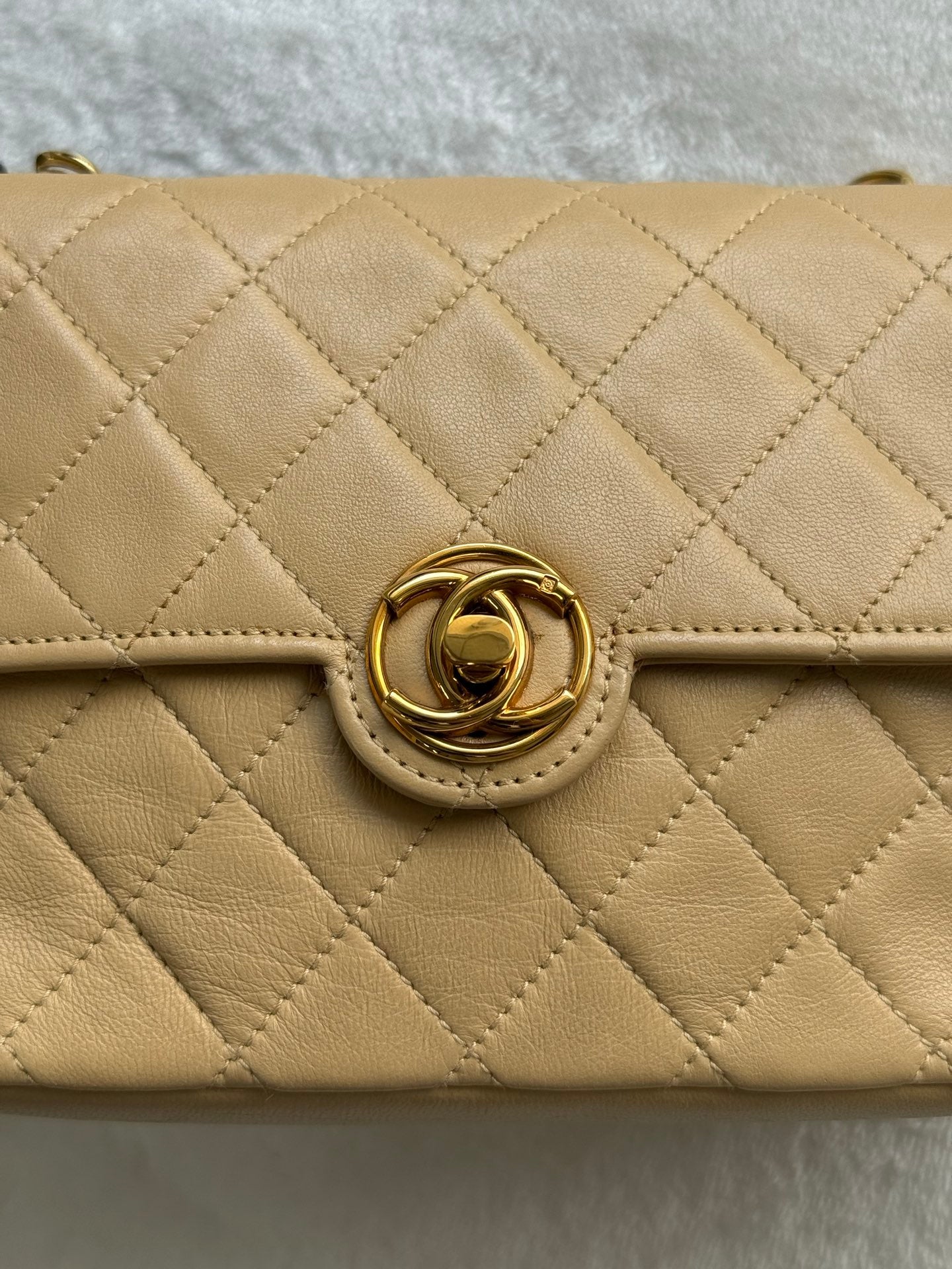 CHANEL Lambskin Chain Bag