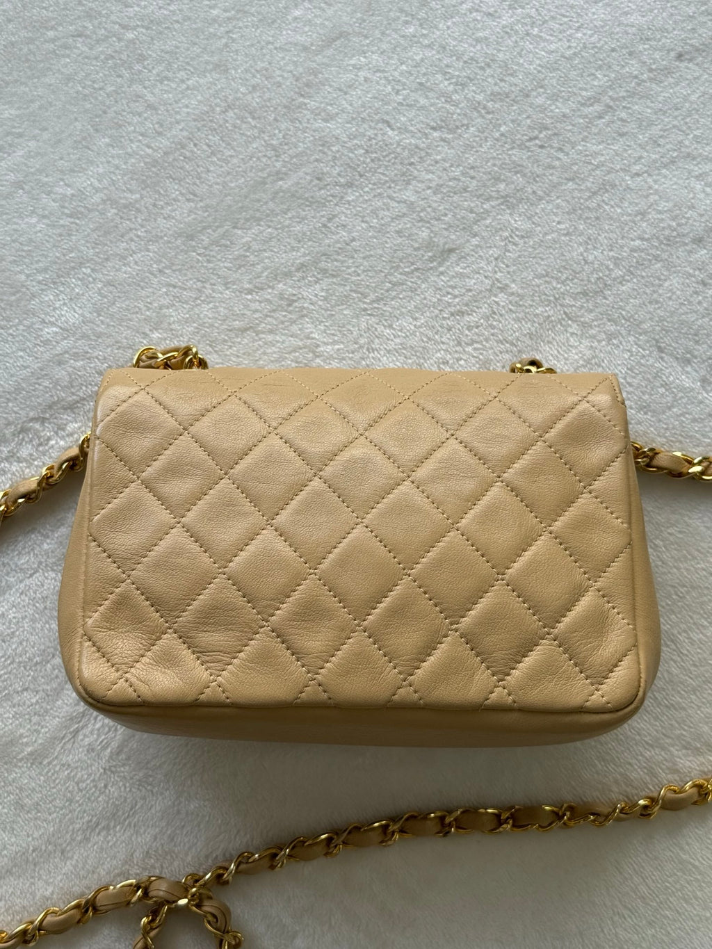 CHANEL Lambskin Chain Bag