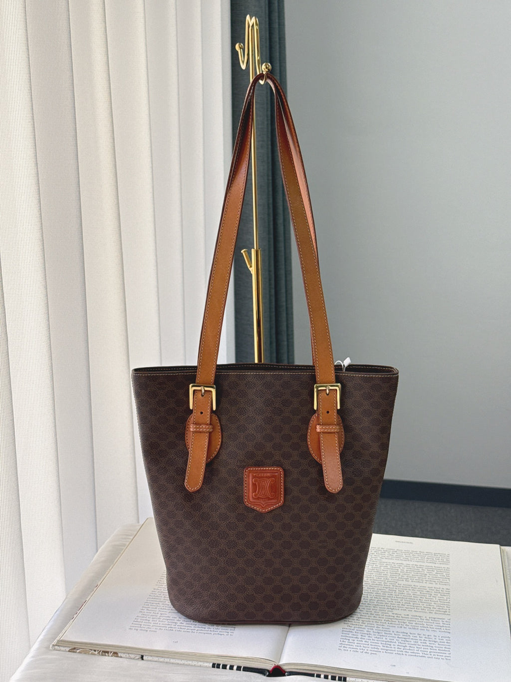 CELINE Macadam Tote Bag