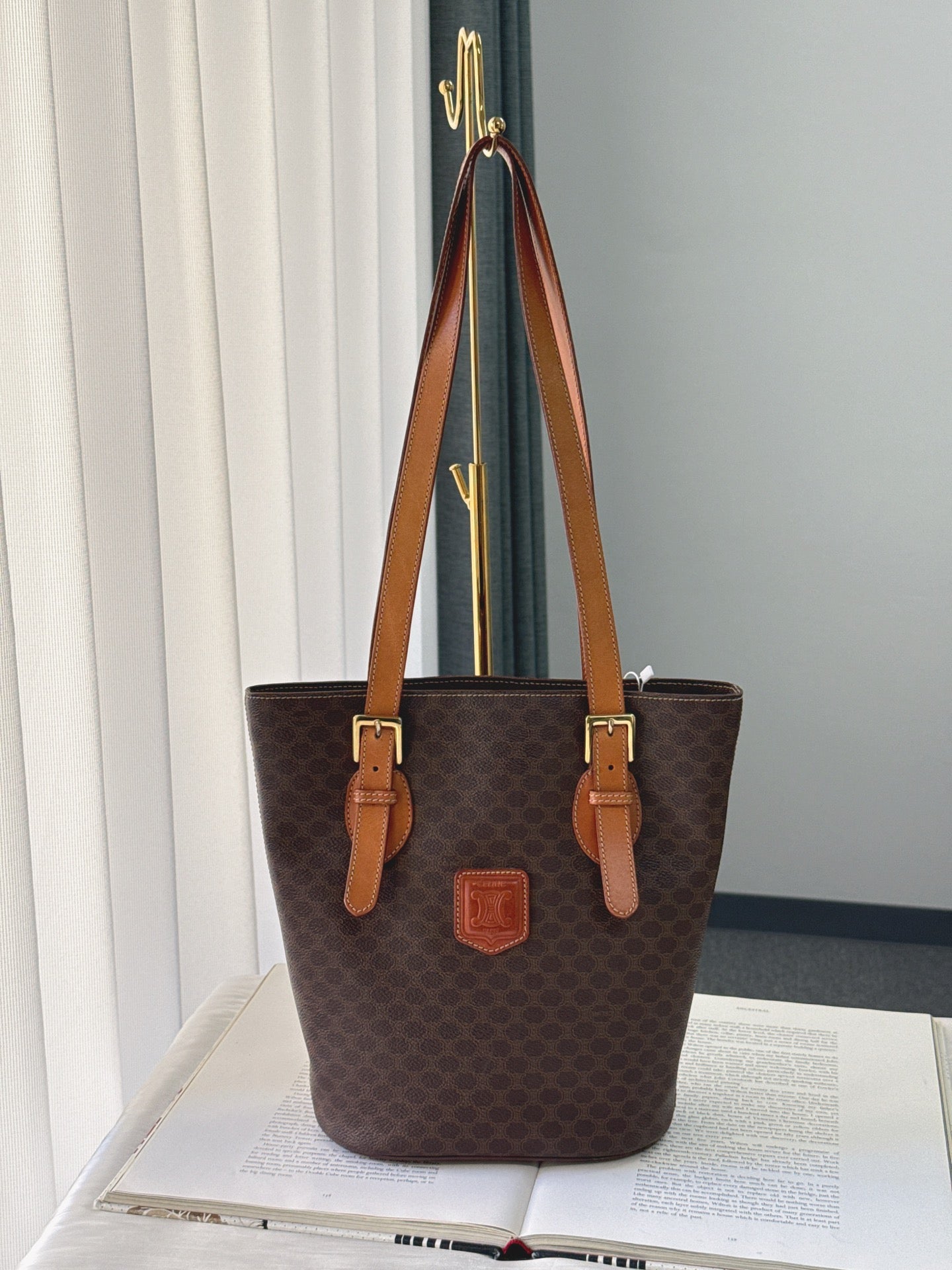 CELINE Macadam Tote Bag