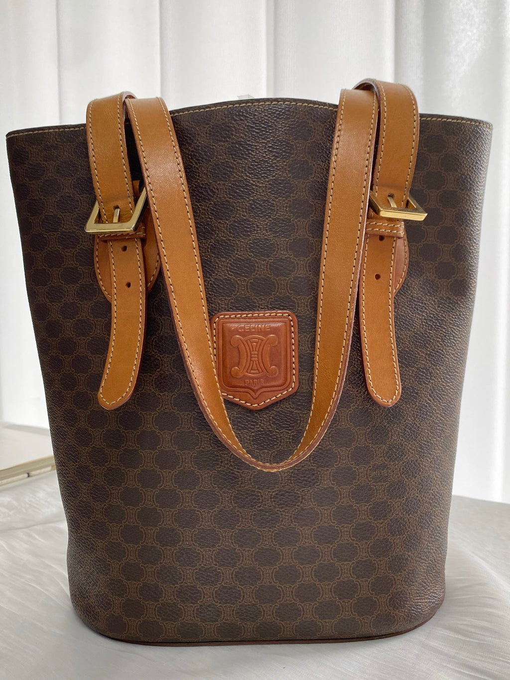CELINE Macadam Tote Bag