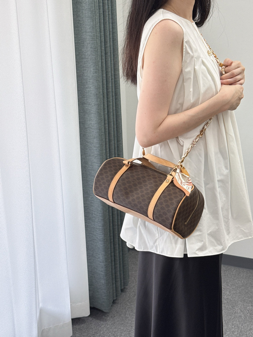 CELINE Macadam papillon bag