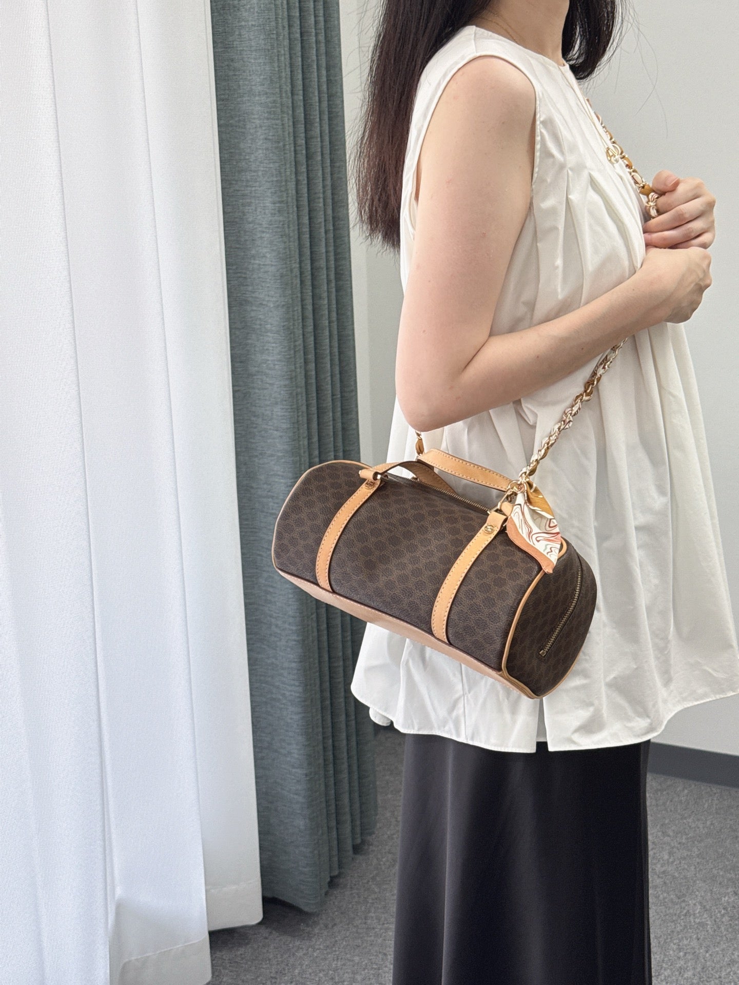 CELINE Macadam papillon bag