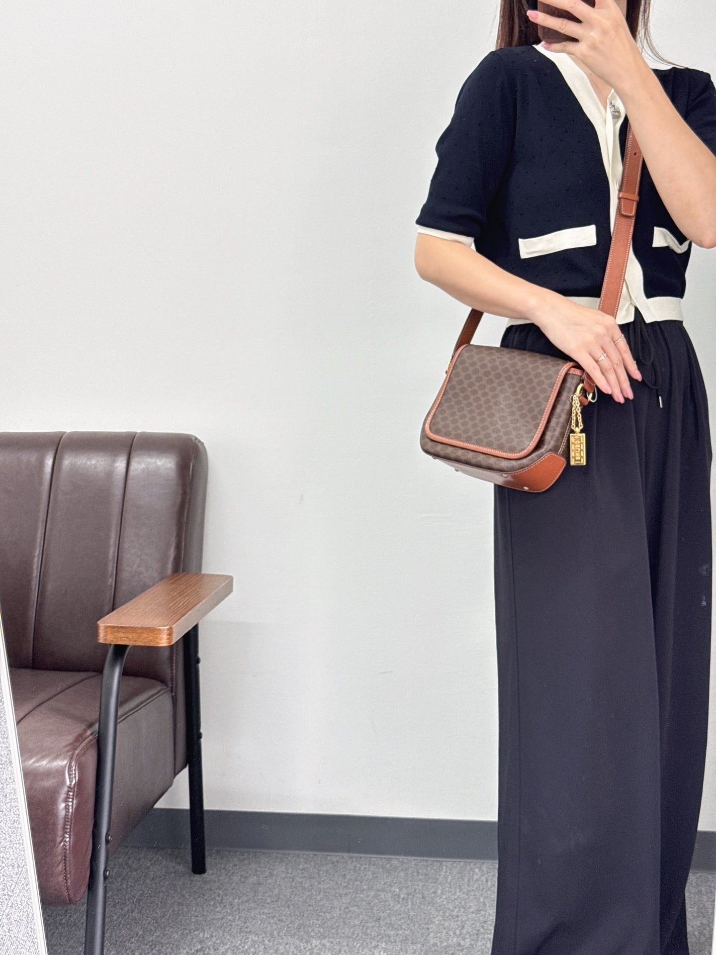 CELINE Macadam Shoulder bag