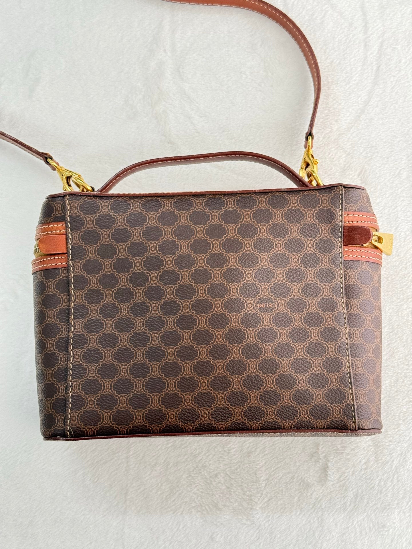 CELINE Macadam Vanity Bag
