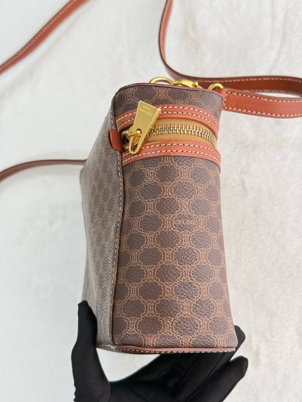 CELINE Macadam Vanity Bag