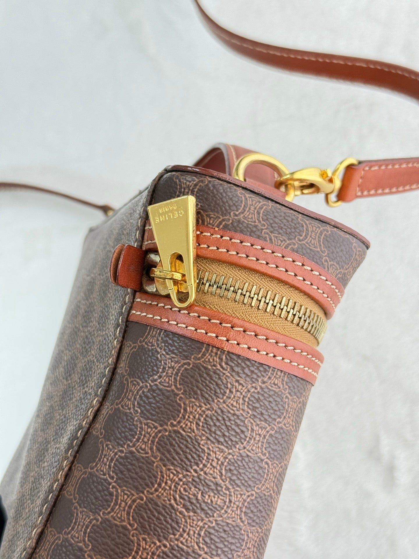 CELINE Macadam Vanity Bag