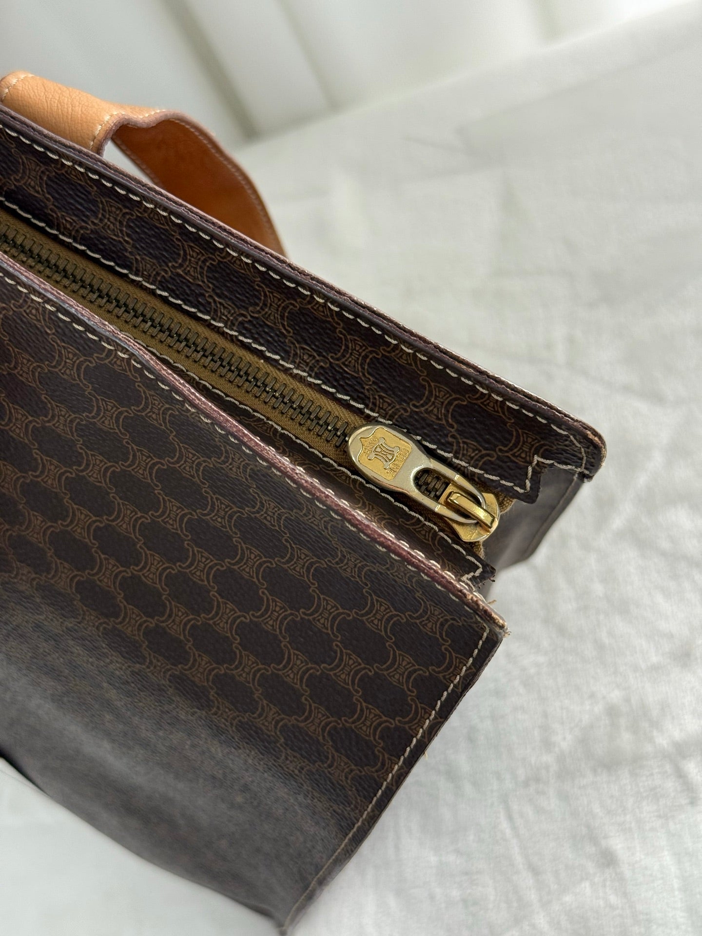 CELINE Macadam Tote Bag