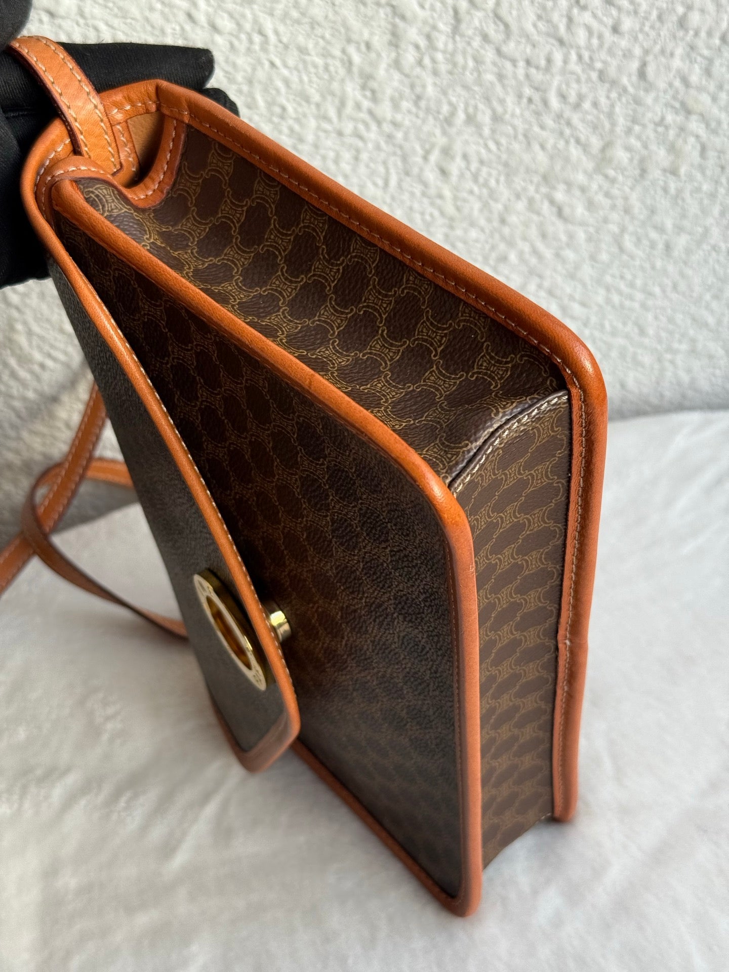 CELINE Macadam Shoulder Bag