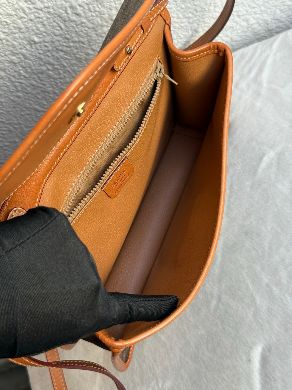 CELINE Macadam Shoulder Bag