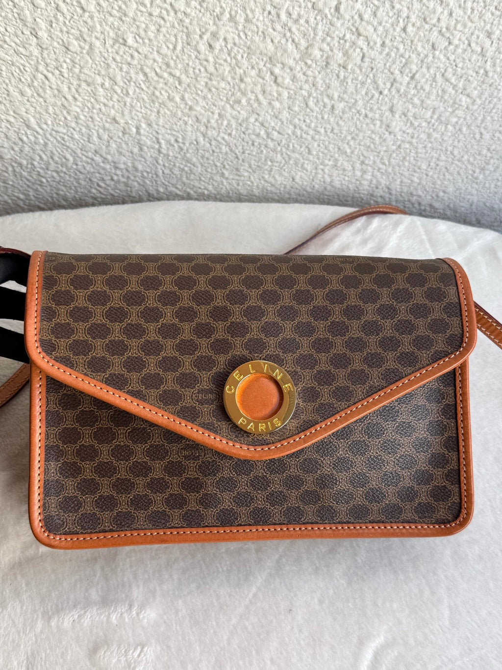 CELINE Macadam Shoulder Bag