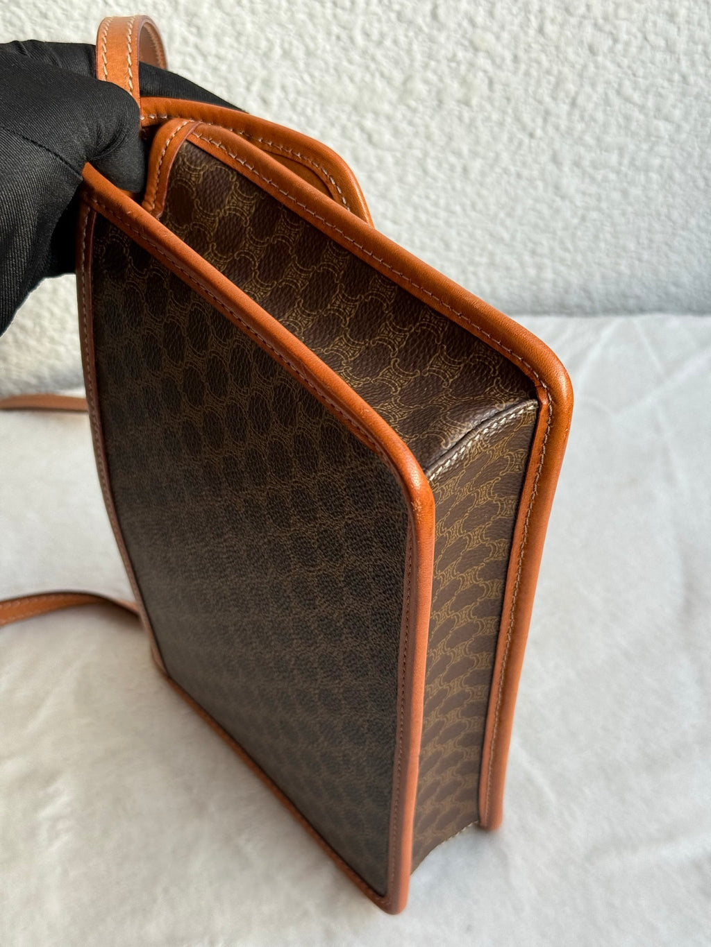 CELINE Macadam Shoulder Bag