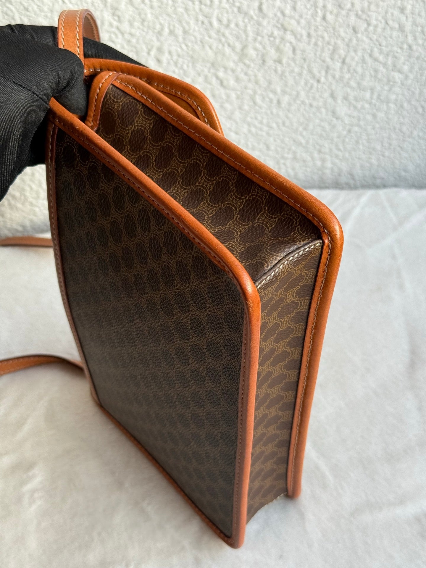 CELINE Macadam Shoulder Bag