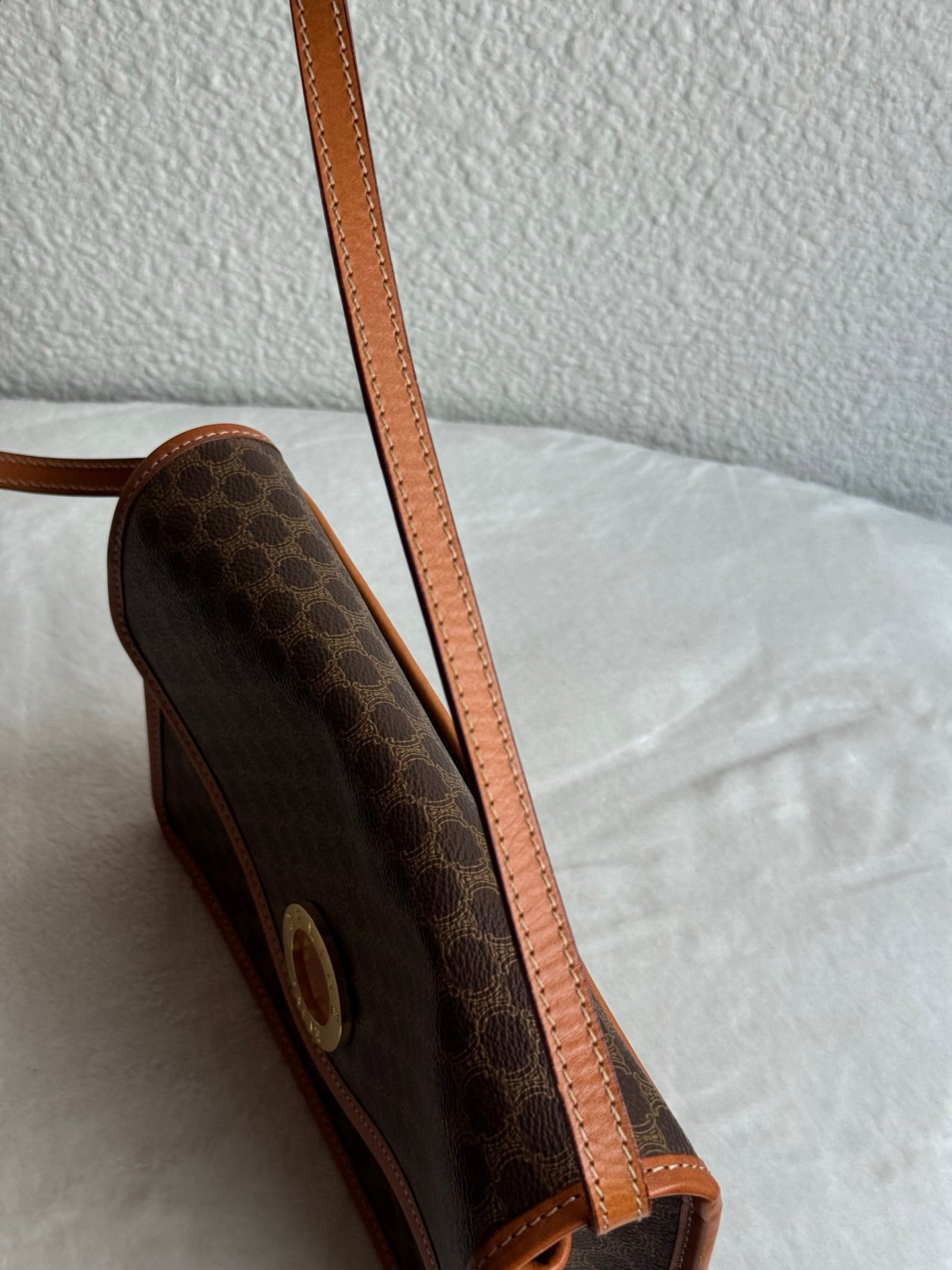 CELINE Macadam Shoulder Bag