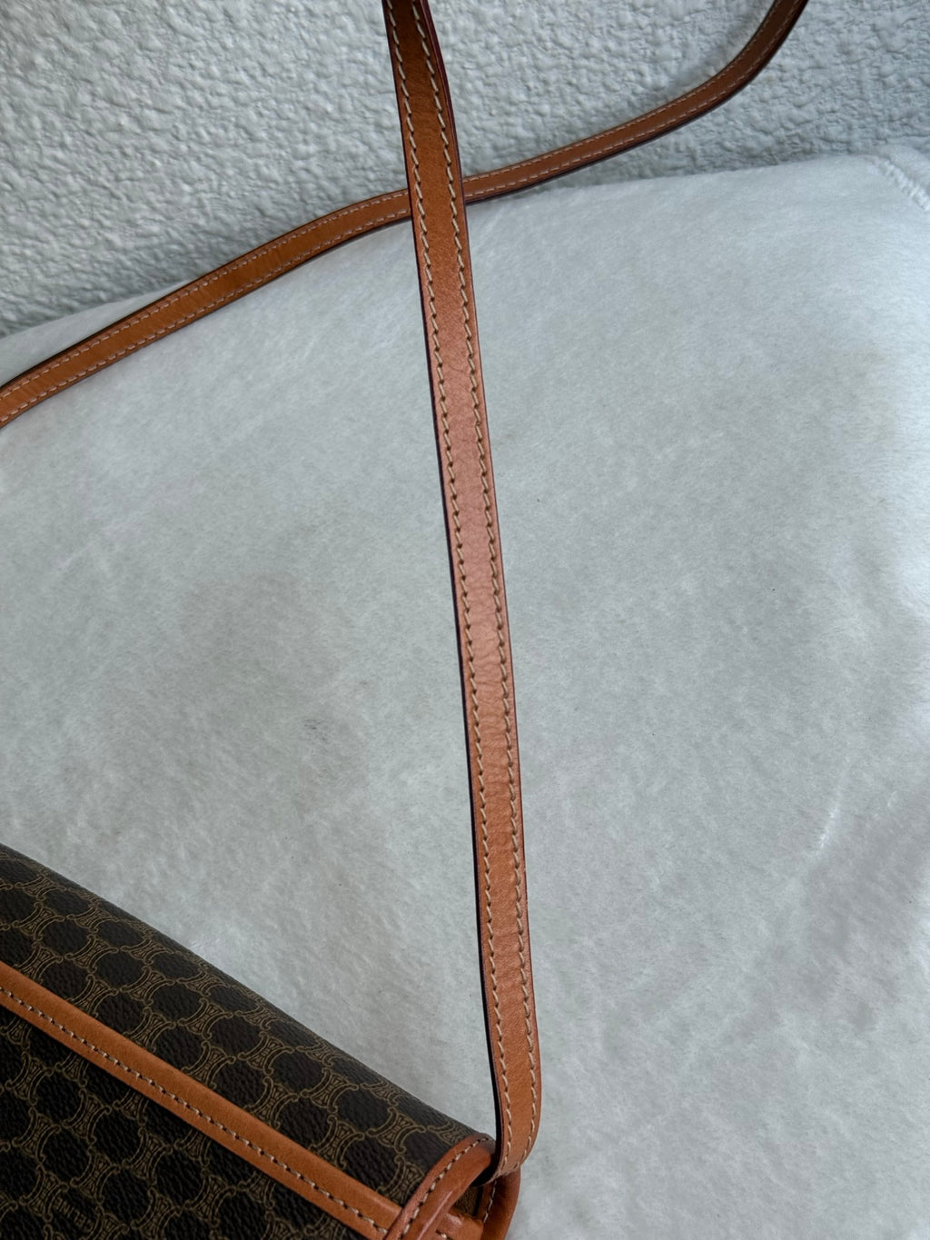 CELINE Macadam Shoulder Bag