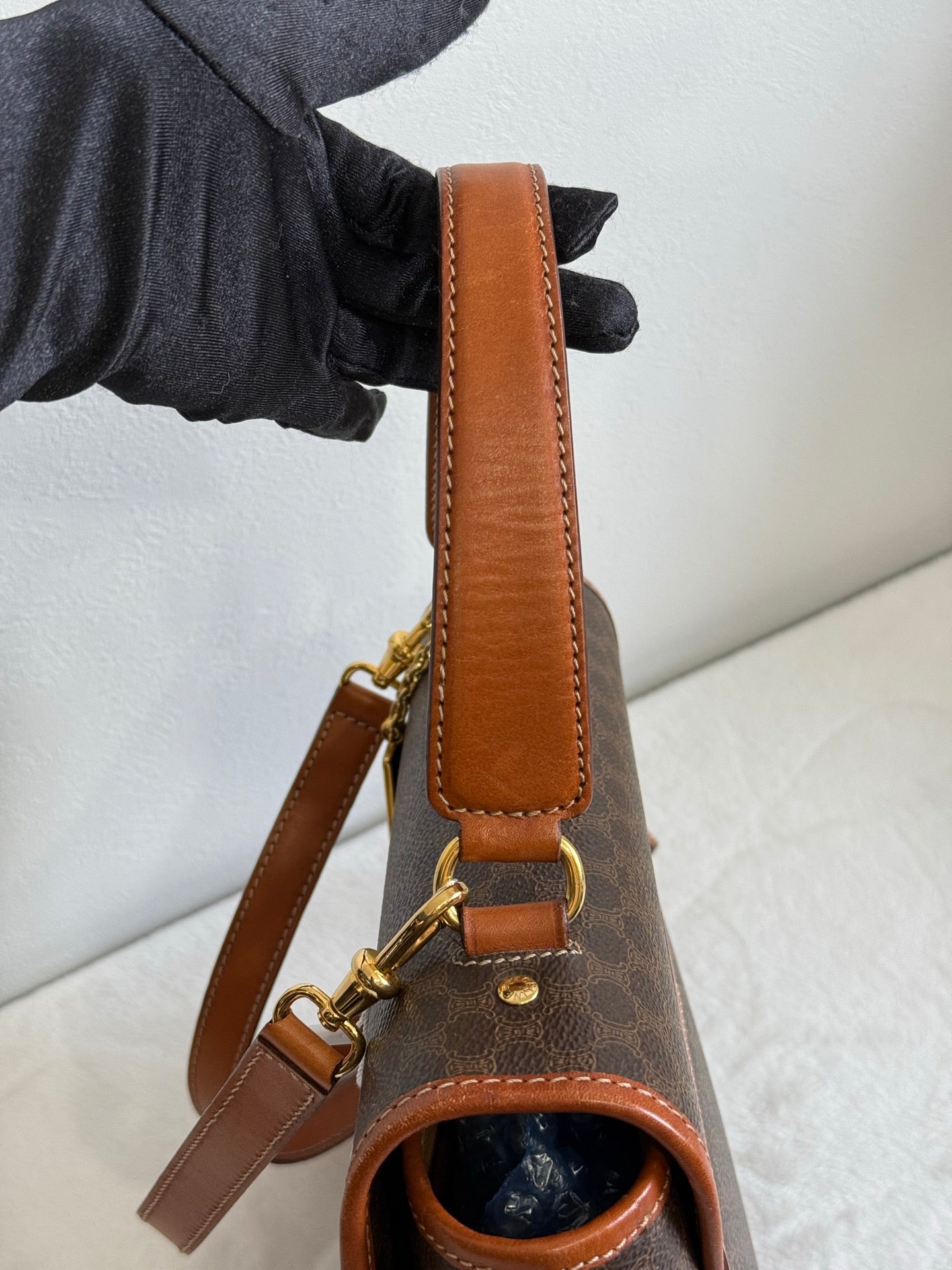 CELINE Macadam 2way Shoulder bag