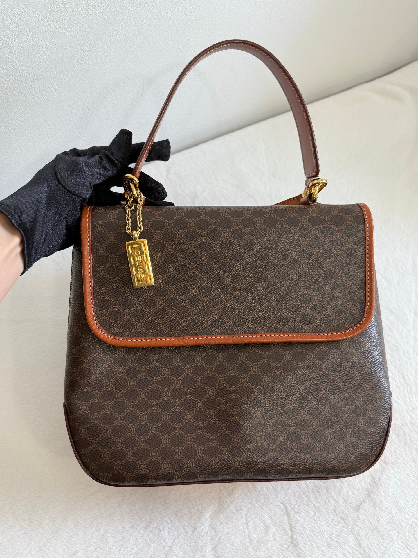 CELINE Macadam 2way Shoulder bag