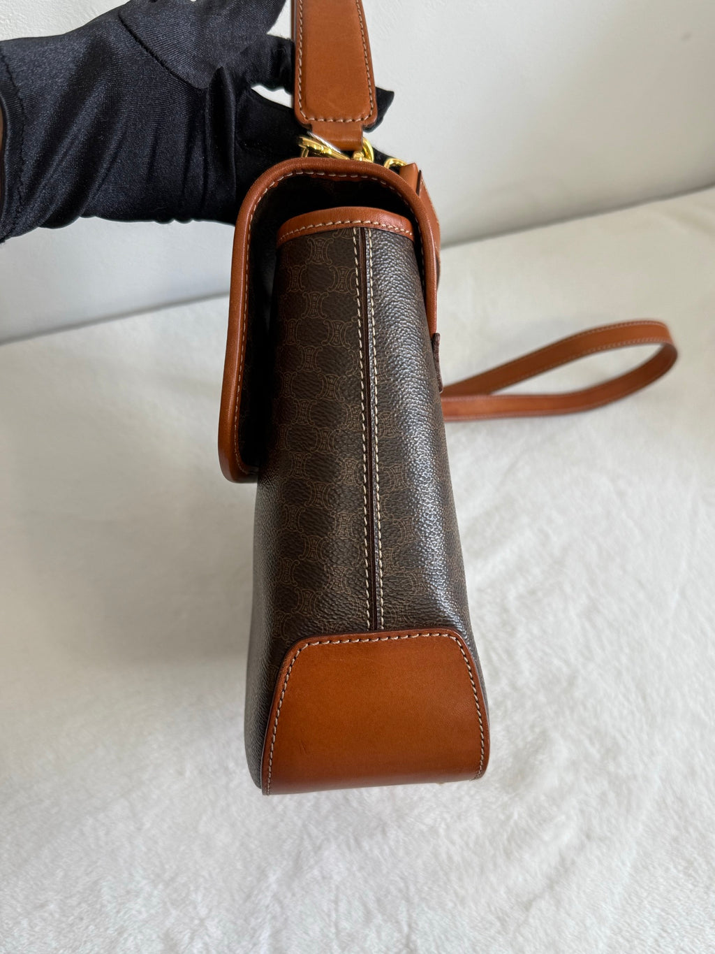 CELINE Macadam 2way Shoulder bag