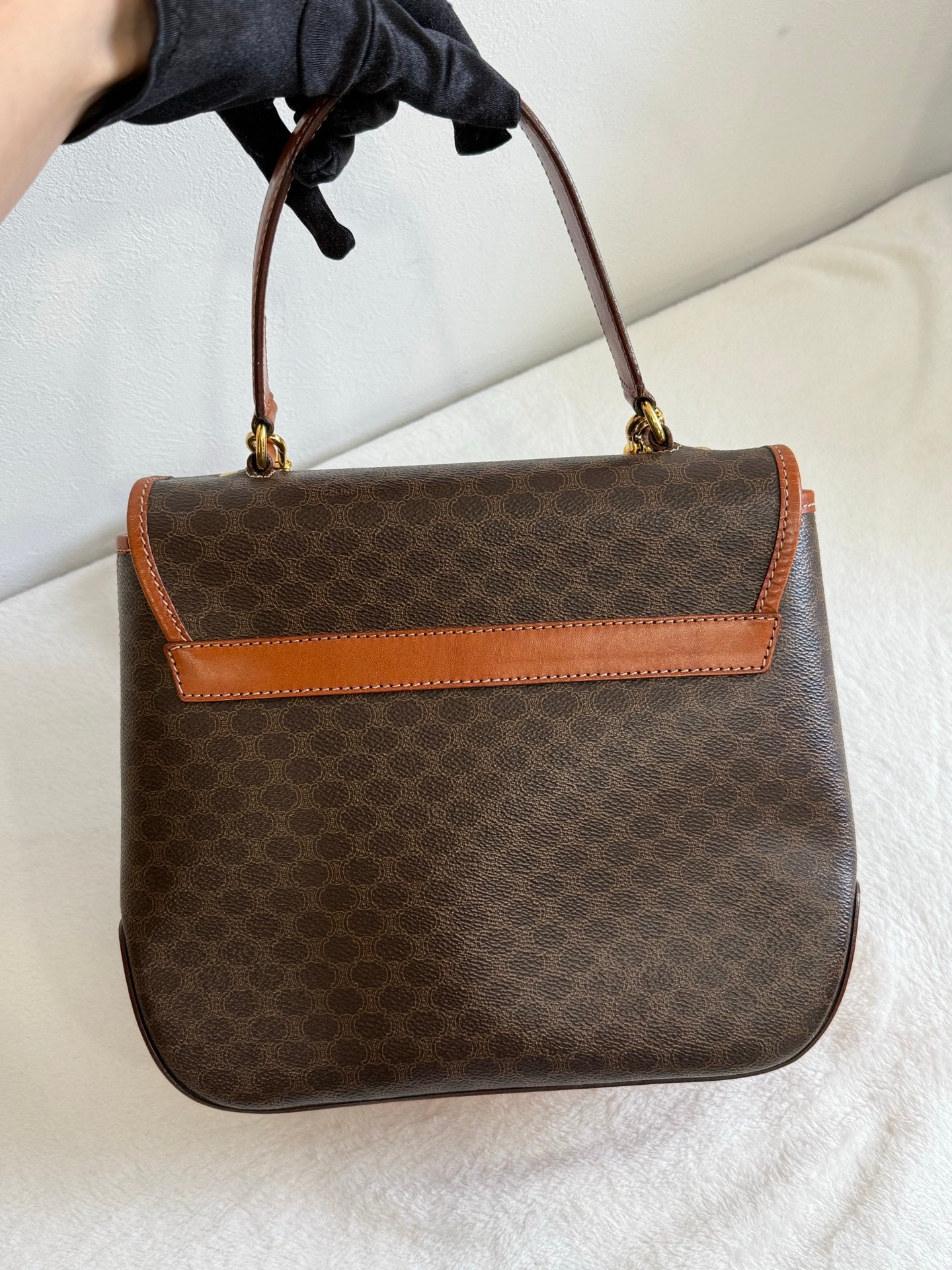 CELINE Macadam 2way Shoulder bag