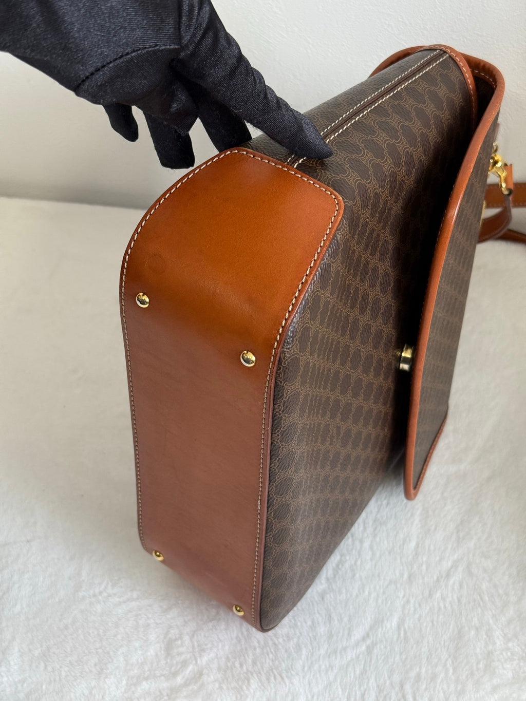 CELINE Macadam 2way Shoulder bag