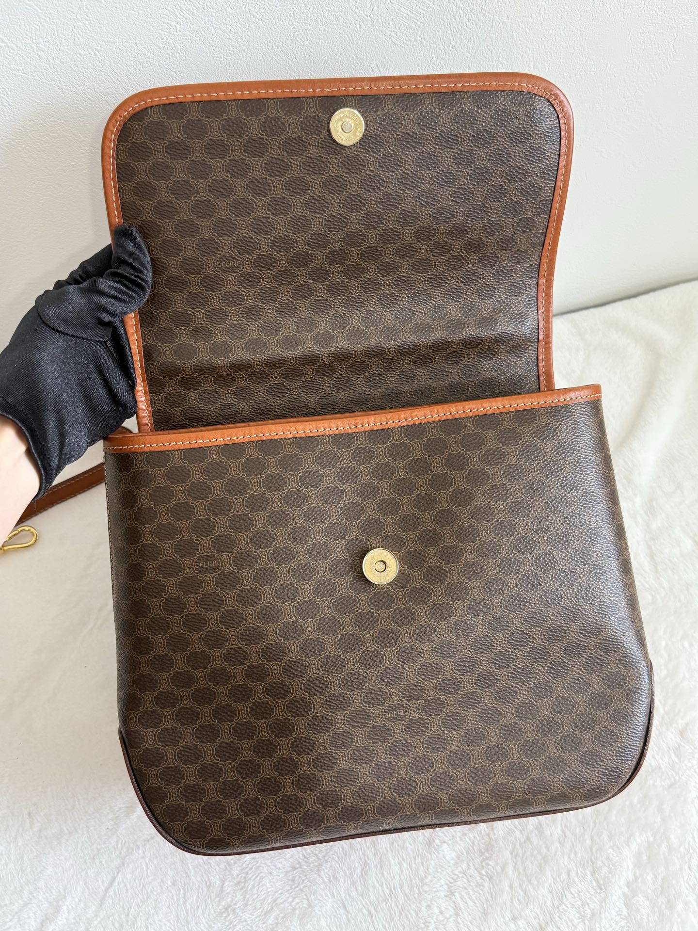 CELINE Macadam 2way Shoulder bag