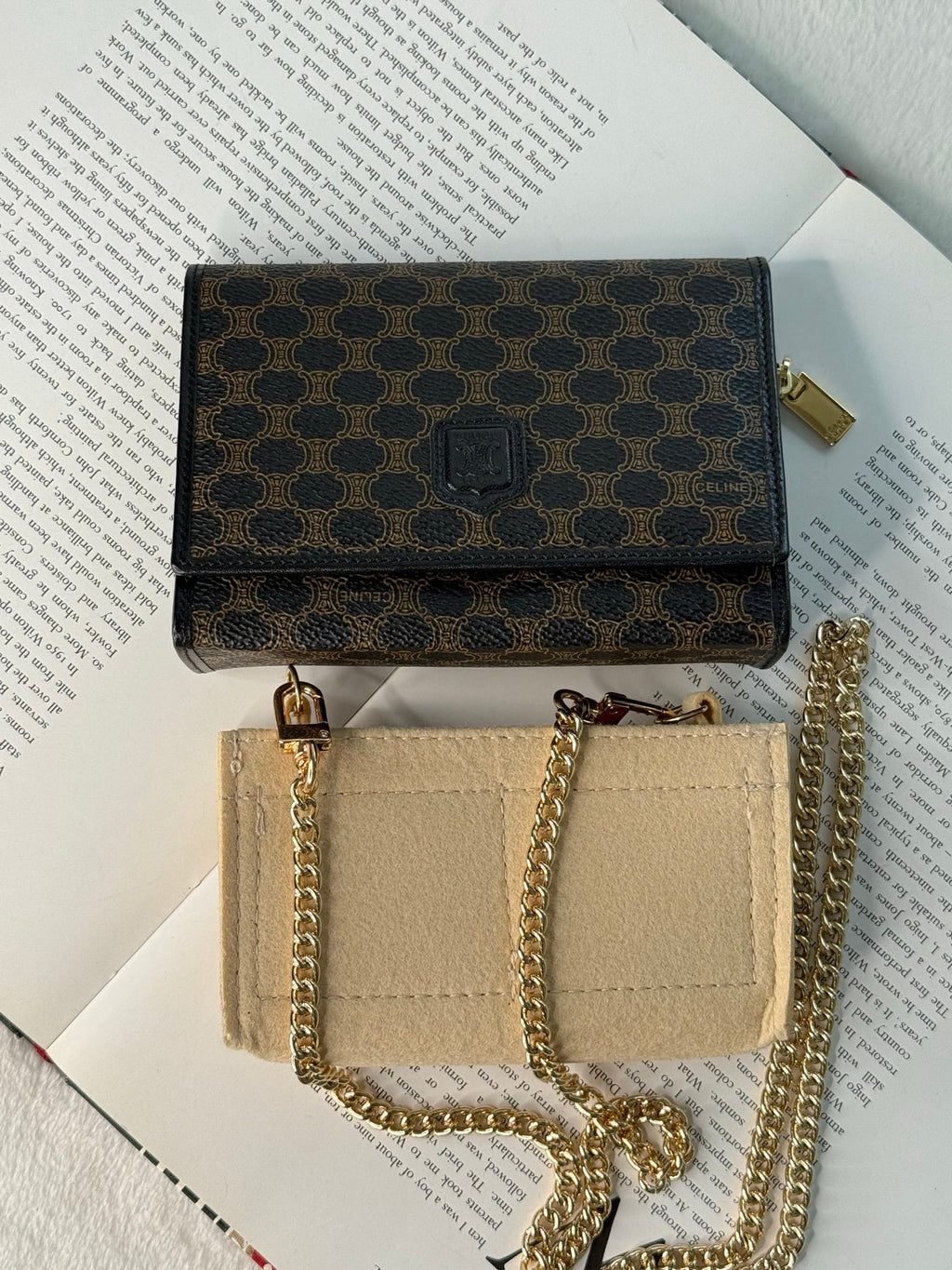 CELINE Macadam Mini Chain Bag